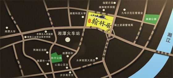 翰林居位置圖